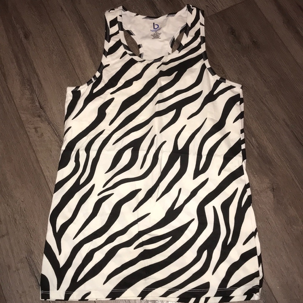 Boxercraft Zebra Tank Top